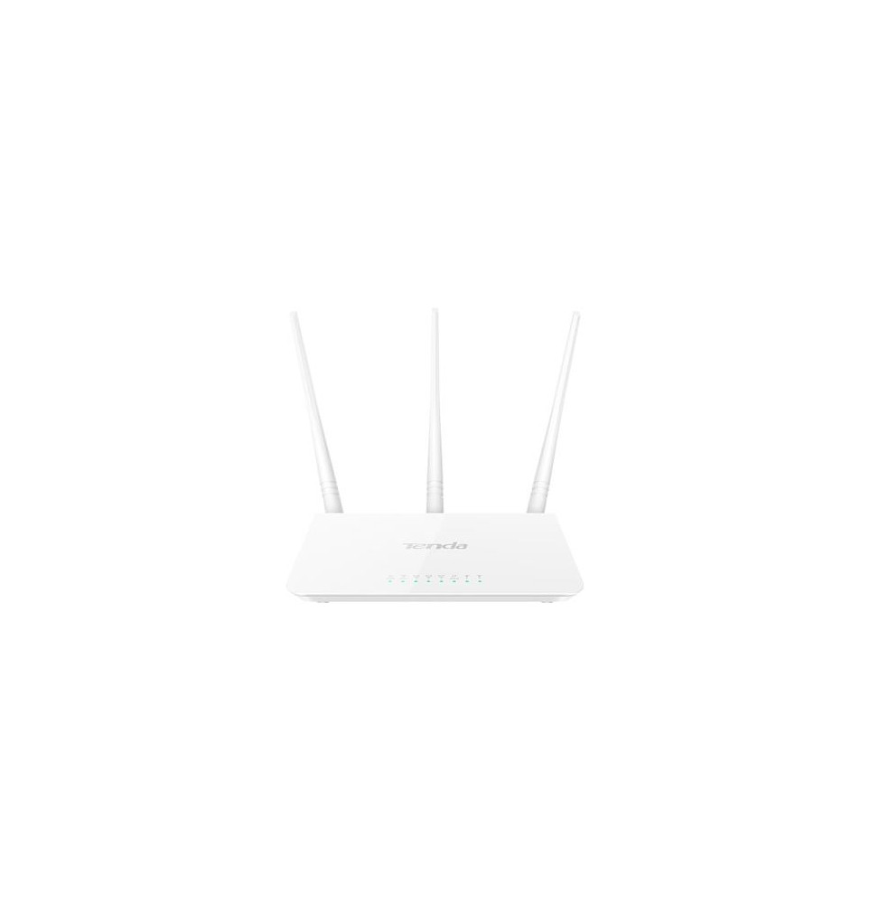  F3 WIRELESS N ROUTER 300M TENDA F3 -2T2R  3P 10/100M - 2ANT. FISSE -GAR